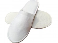 SKBD019 make Hotel Slipper style order disposable slipper style custom pure color Hotel Slipper Style Hotel Slipper franchise side view